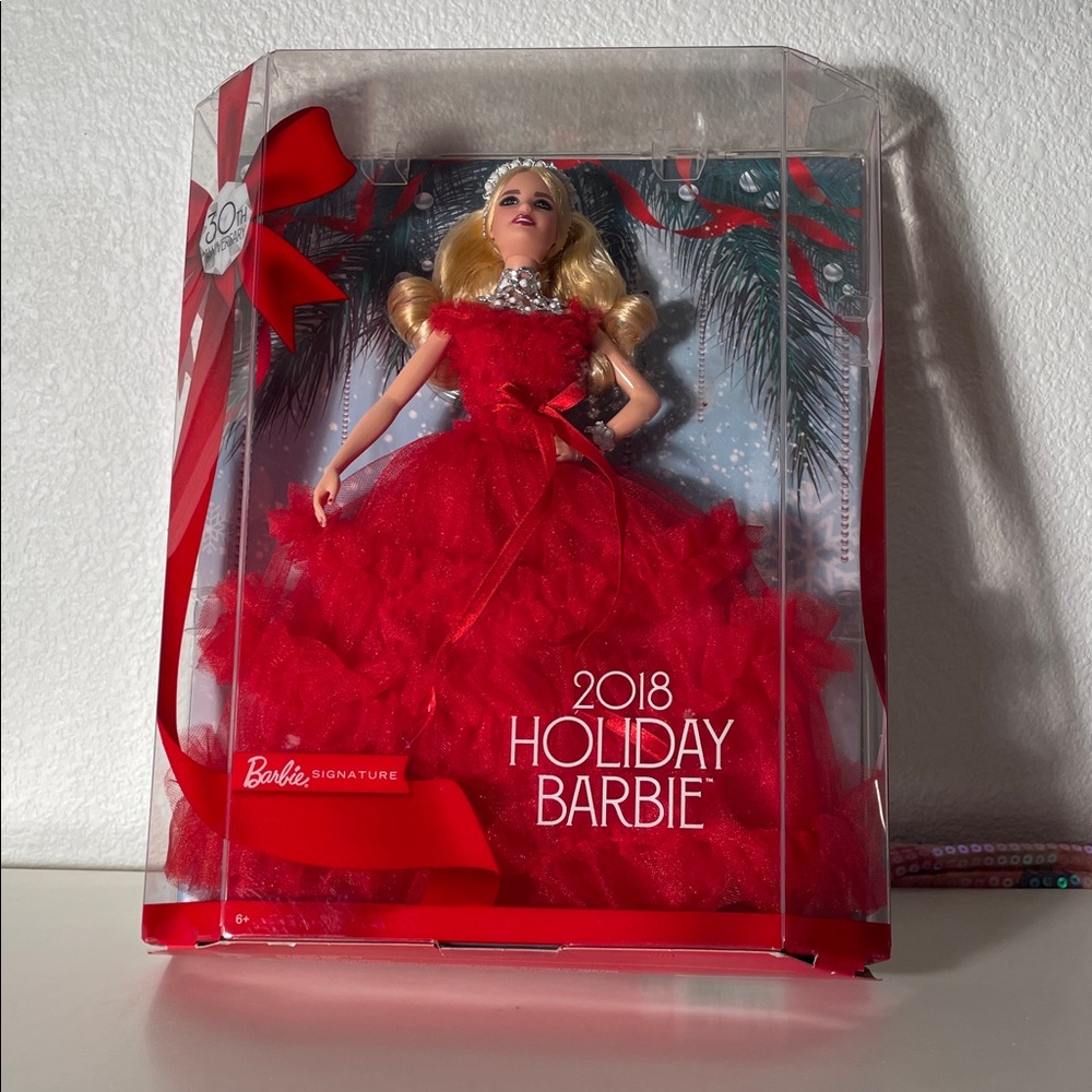 Barbie Signature Holiday Doll in Radiant Red Gown